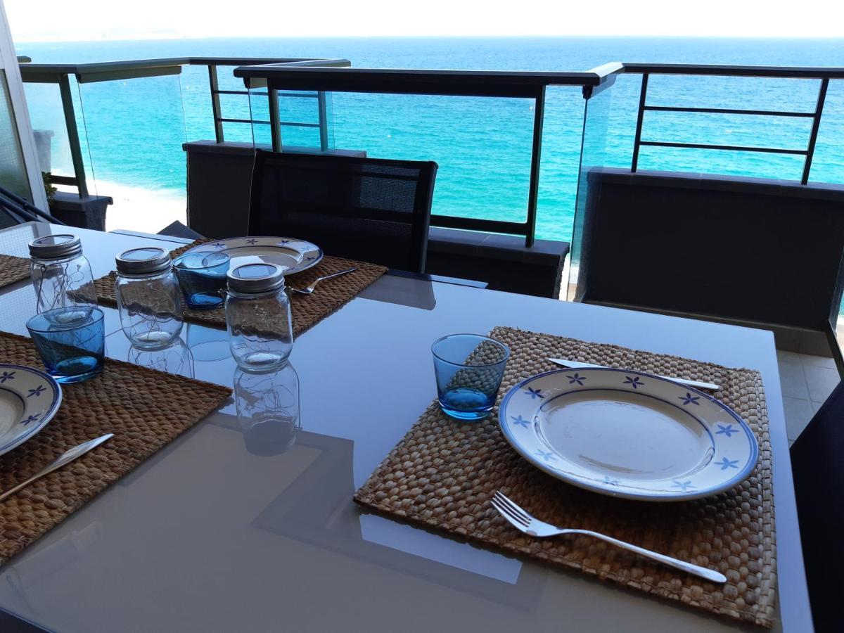 Apartamento vistas mar primera linea playa Platja d'Aro  Exterior foto
